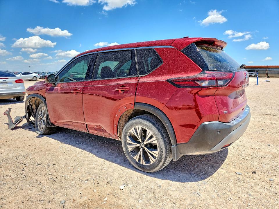 57665706 :رقم المزاد ، 5N1AT3BA3MC809883 vin ، 2021 Nissan Rogue مزاد بيع