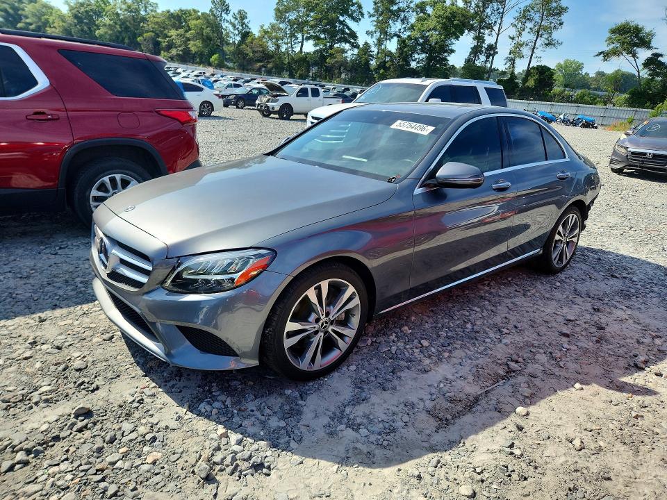 2019 Mercedes-benz C მანქანა იყიდება აუქციონზე, vin: 55SWF8DBXKU321775, აუქციონის ნომერი: 55754496
