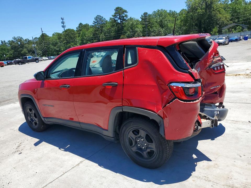 Продажа на аукционе авто 2020 Jeep Compass, vin: 3C4NJCABXLT118097, номер лота: 54832976