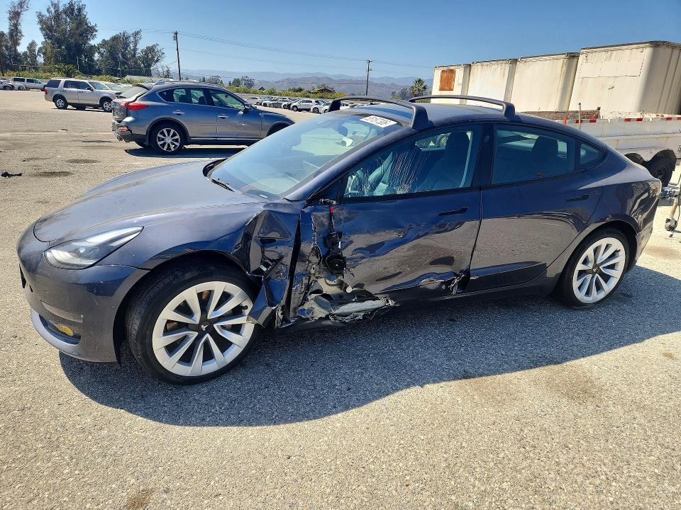 Продажа на аукционе авто 2022 Tesla Model 3, vin: 5YJ3E1EB6NF166515, номер лота: 55187306