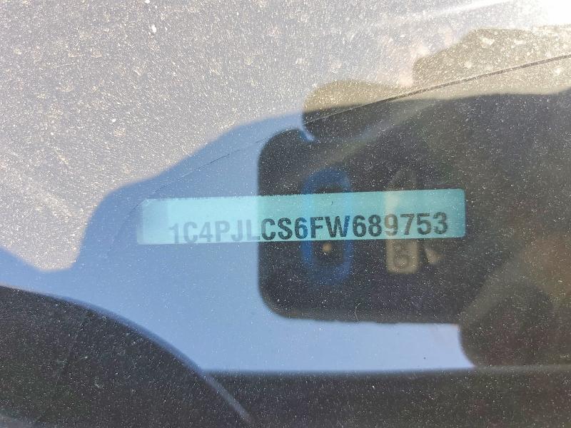 Продажа на аукционе авто 2015 Jeep Cherokee, vin: 1C4PJLCS6FW689753, номер лота: 55739916