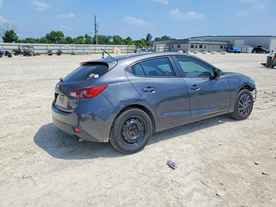 58105706 :رقم المزاد ، 3MZBM1K76FM176597 vin ، 2015 Mazda 3 مزاد بيع