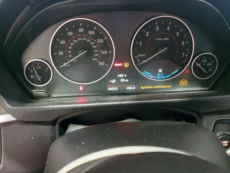 2017 Bmw 330e მანქანა იყიდება აუქციონზე, vin: WBA8E1C50HK480443, აუქციონის ნომერი: 58511666