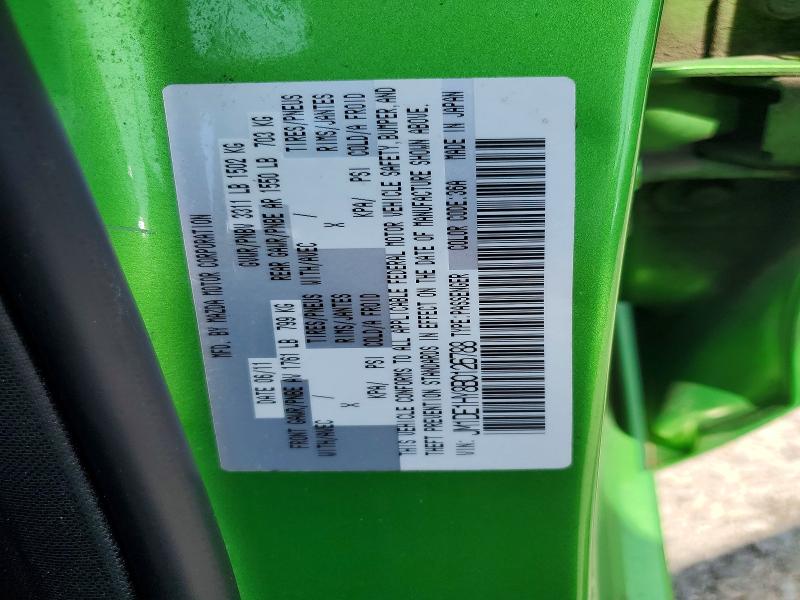 Aukcja sprzedaży 2011 Mazda Mazda2, vin: JM1DE1HY8B0126788, numer aukcji: 58221486