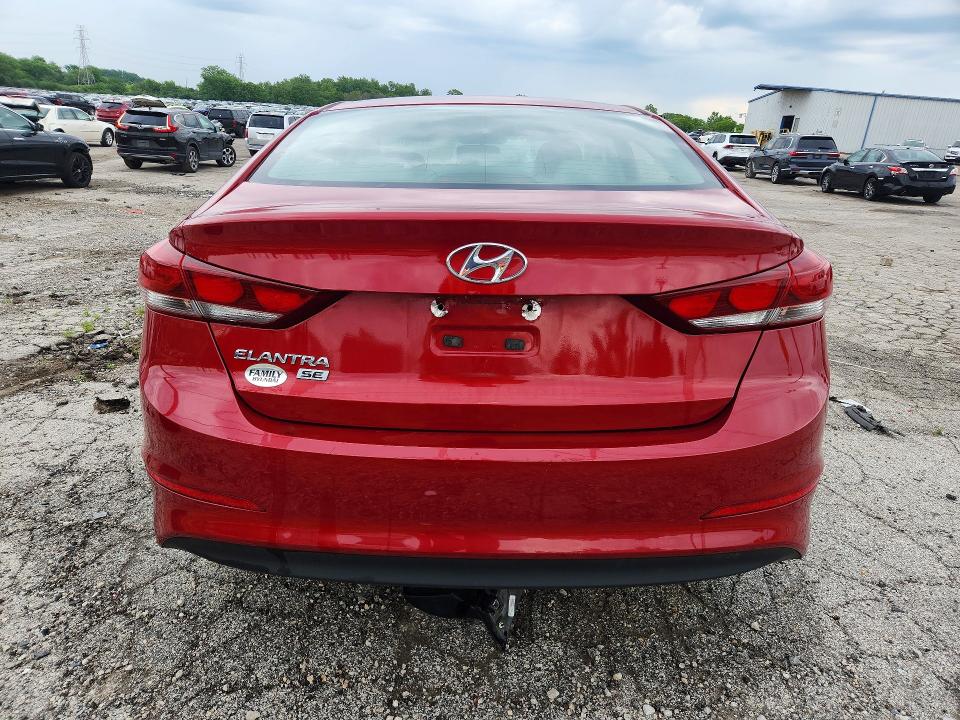 58330786 :رقم المزاد ، KMHD74LFXJU453911 vin ، 2018 Hyundai Elantra مزاد بيع