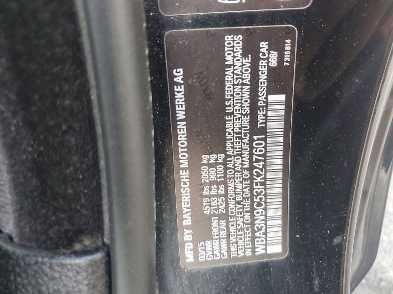 2015 Bmw 428 მანქანა იყიდება აუქციონზე, vin: WBA3N9C53FK247601, აუქციონის ნომერი: 57202466