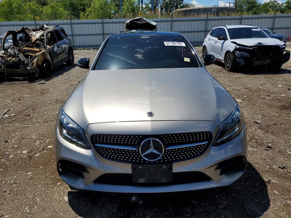 57136176 :رقم المزاد ، 55SWF8EB9KU295474 vin ، 2019 Mercedes-benz C مزاد بيع