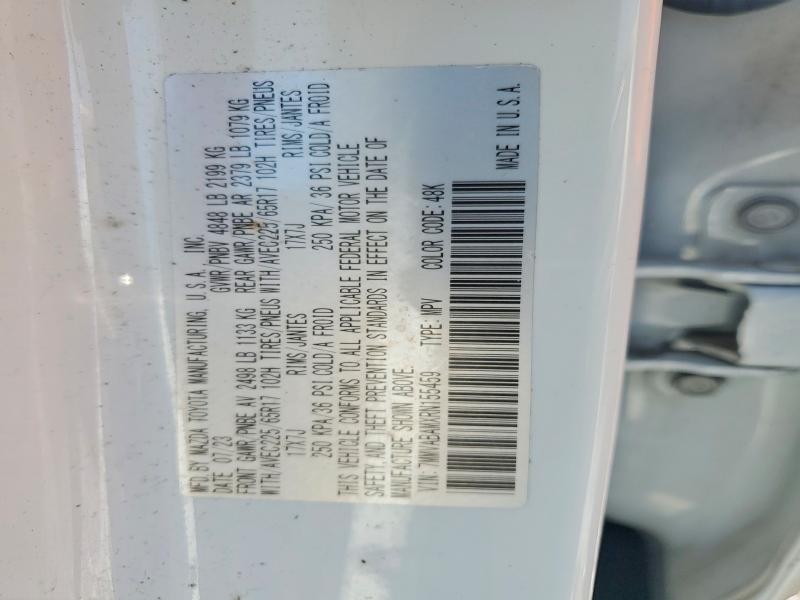 Aukcja sprzedaży 2024 Mazda Cx-50, vin: 7MMVABAMXRN155459, numer aukcji: 58955726