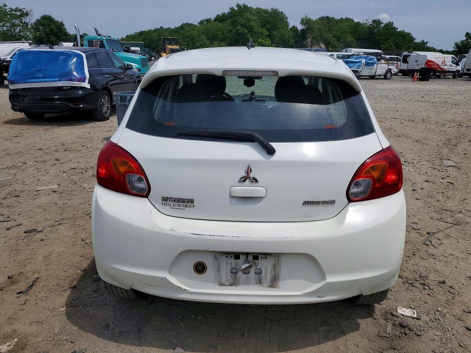 2015 Mitsubishi Mirage მანქანა იყიდება აუქციონზე, vin: ML32A3HJ8FH004587, აუქციონის ნომერი: 58739796