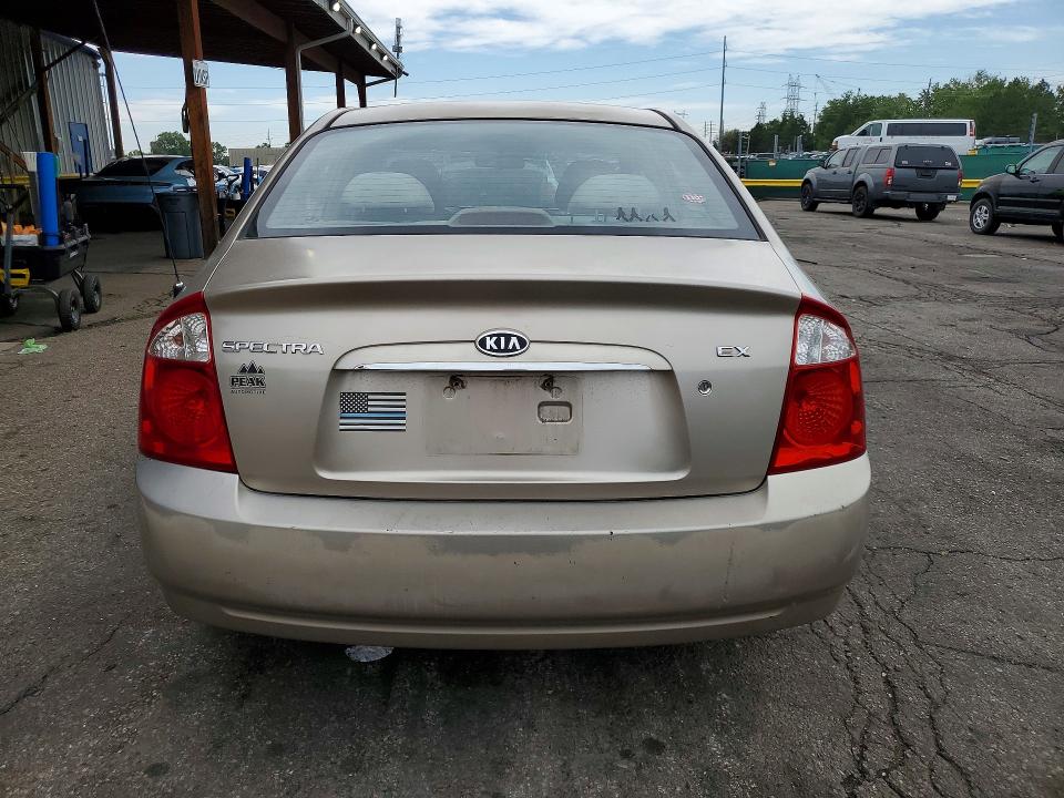 Aukcja sprzedaży 2004 Kia Spectra, vin: KNAFE121345060335, numer aukcji: 56520566