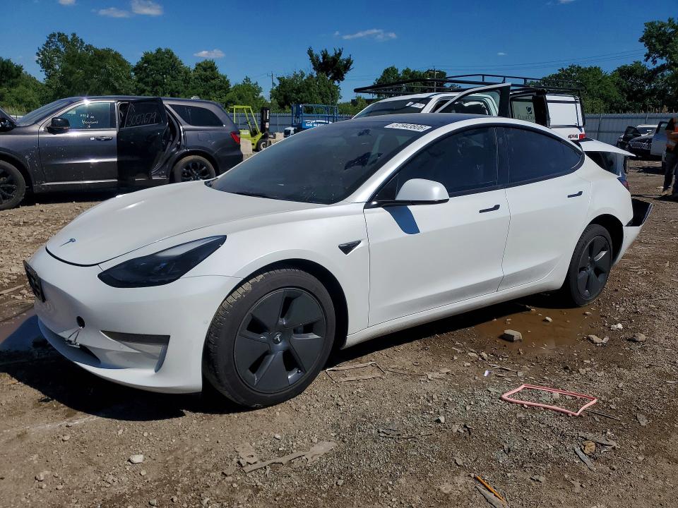 Aukcja sprzedaży 2022 Tesla Model 3, vin: 5YJ3E1EA7NF105021, numer aukcji: 57943806