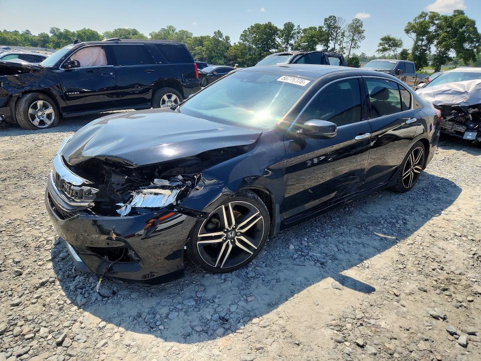 Продажа на аукционе авто 2017 Honda Accord, vin: 1HGCR3F97HA023390, номер лота: 56776376