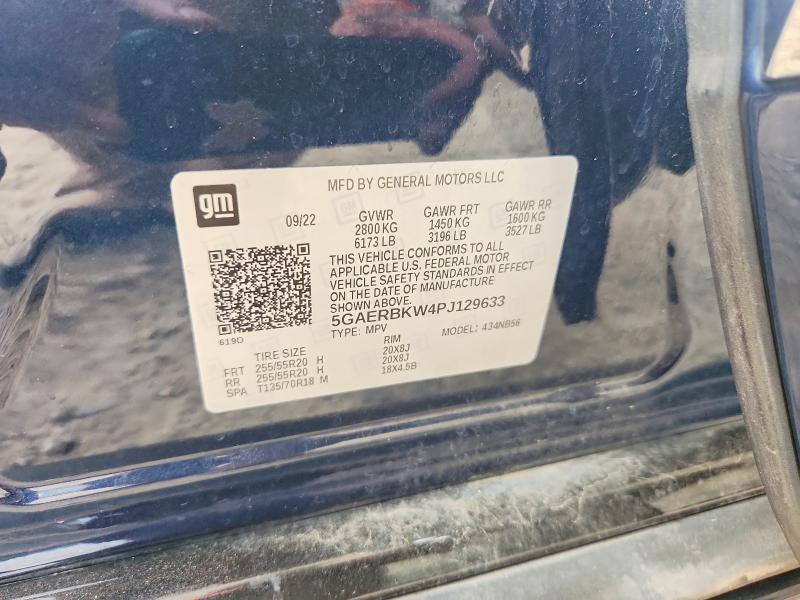 Aukcja sprzedaży 2023 Buick Enclave, vin: 5GAERBKW4PJ129633, numer aukcji: 58580186