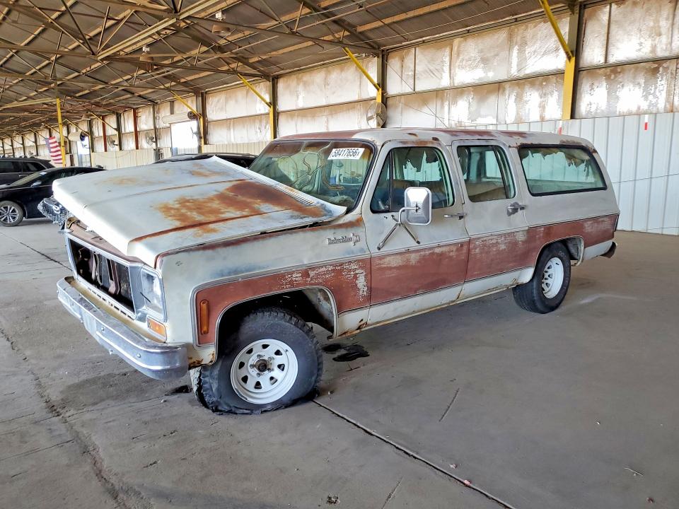 1973 Chevrolet Suburban მანქანა იყიდება აუქციონზე, vin: CCZ163F128295, აუქციონის ნომერი: 58417656