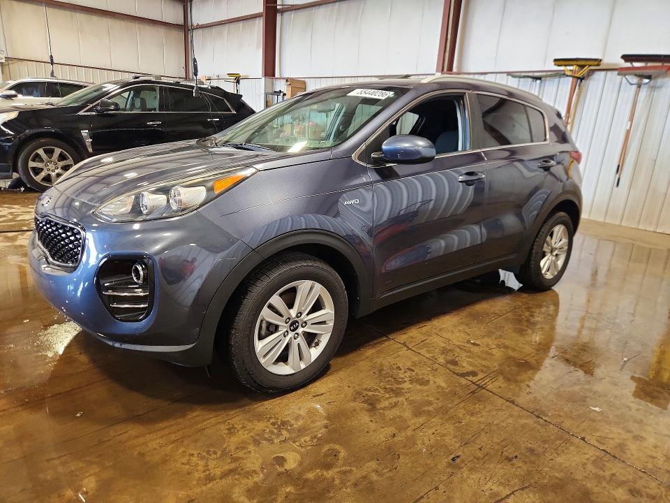 2019 Kia Sportage მანქანა იყიდება აუქციონზე, vin: KNDPMCAC1K7491654, აუქციონის ნომერი: 55440286