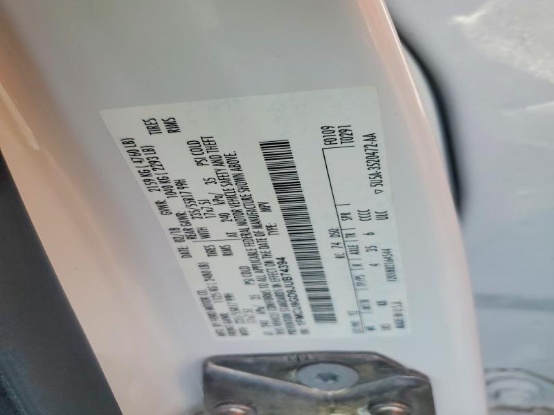 Продажа на аукционе авто 2018 Ford Escape, vin: 1FMCU9GD9JUB74394, номер лота: 58469246