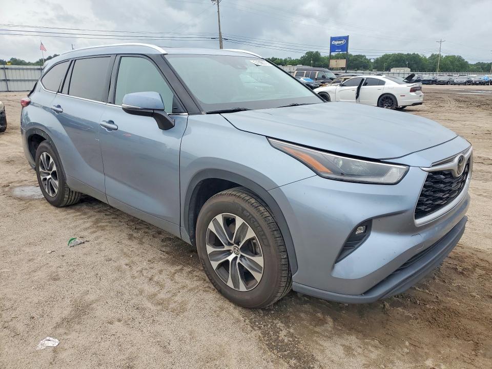 Продажа на аукционе авто 2021 Toyota Highlander, vin: 5TDGZRAH6MS040504, номер лота: 57608076