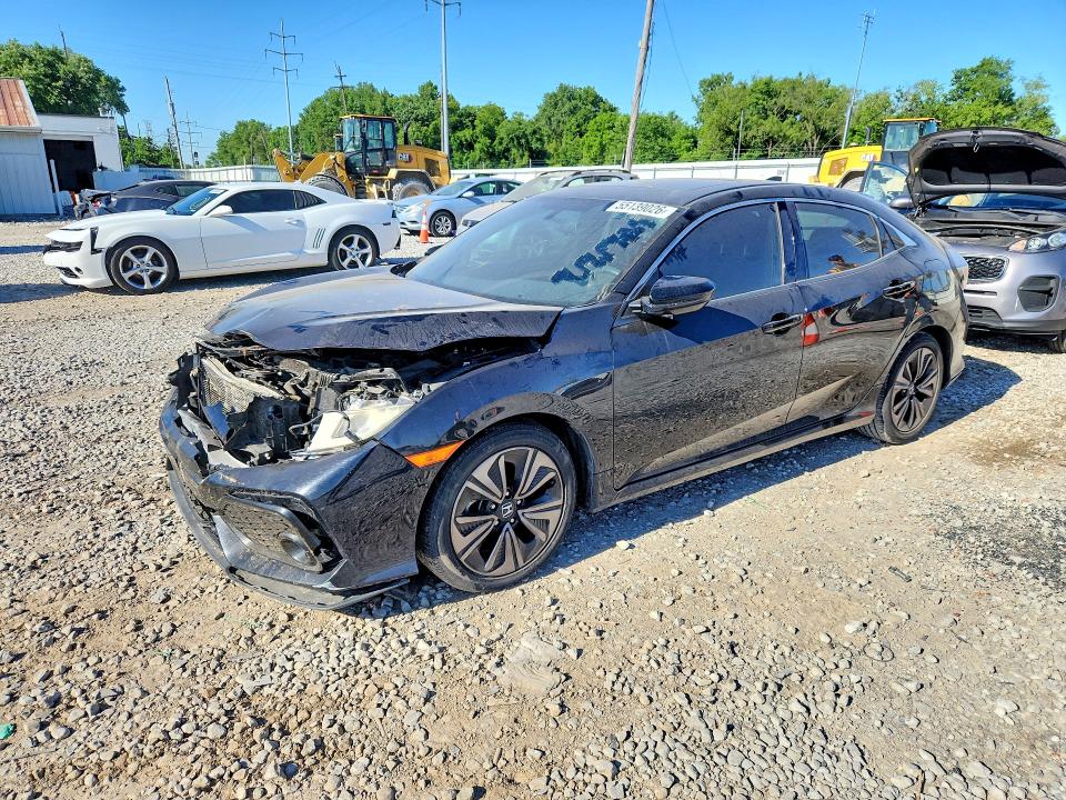 55139026 :رقم المزاد ، SHHFK7H52HU221365 vin ، 2017 Honda Civic مزاد بيع