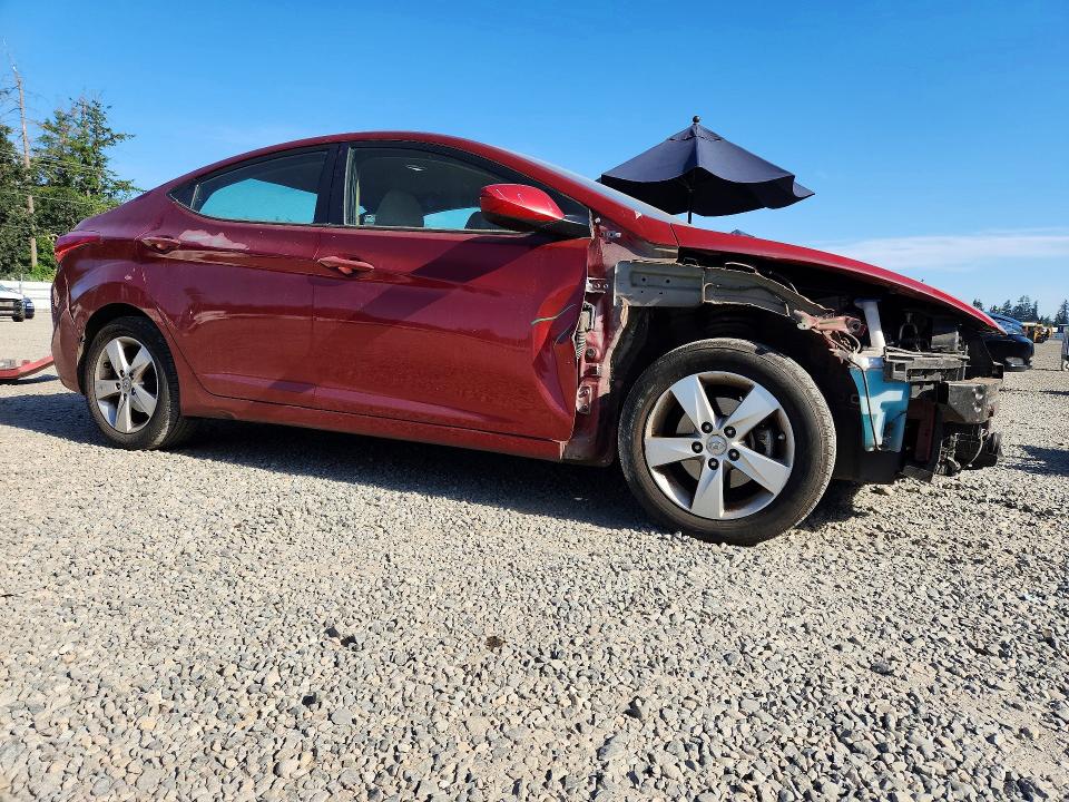 58354396 :رقم المزاد ، 5NPDH4AEXDH365502 vin ، 2013 Hyundai Elantra مزاد بيع
