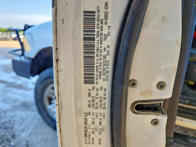 55223946 :رقم المزاد ، 3C6TR5CT6EG315661 vin ، 2014 Ram 2500 مزاد بيع