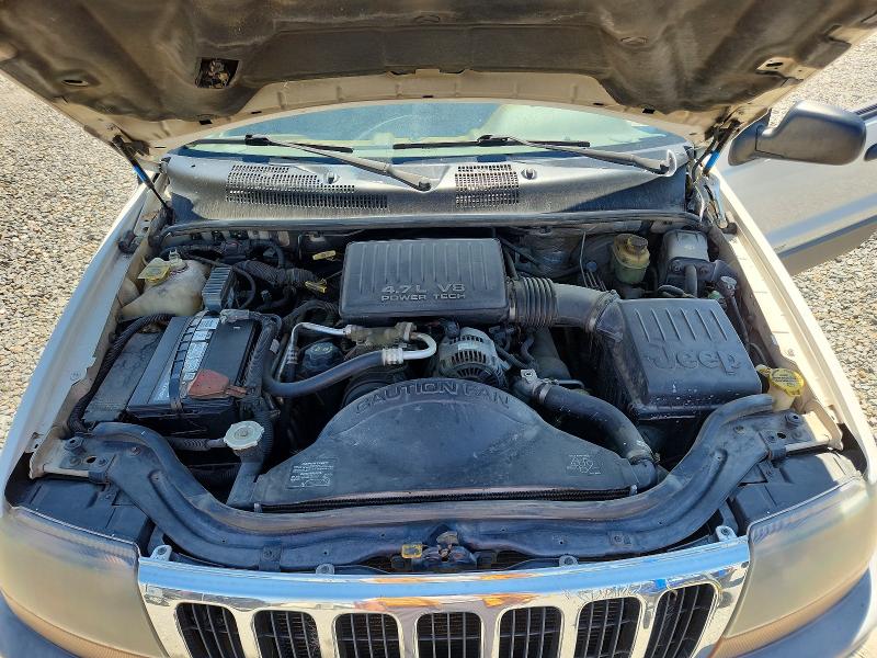 2000 Jeep Grand Cherokee მანქანა იყიდება აუქციონზე, vin: 1J4GW48NXYC192357, აუქციონის ნომერი: 58657726