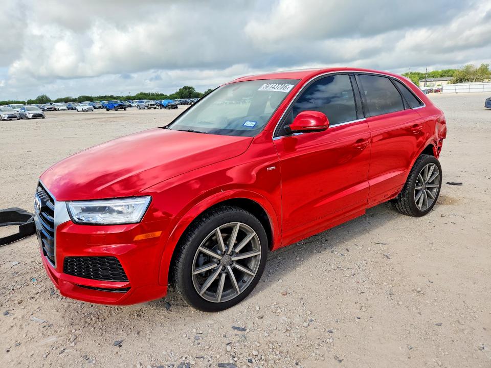 56143706 :رقم المزاد ، WA1JCCFS5JR026039 vin ، 2018 Audi Q3 مزاد بيع