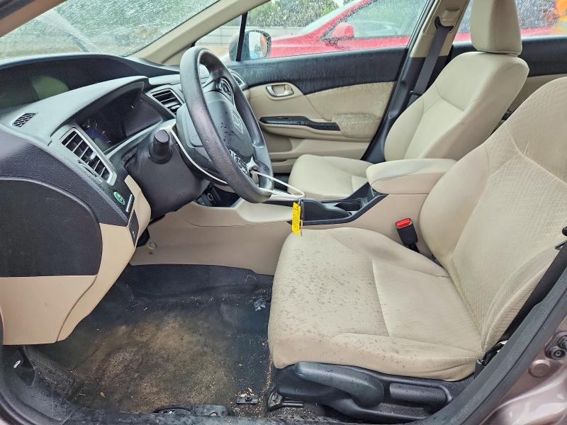 56475456 :رقم المزاد ، 19XFB2F59FE070017 vin ، 2015 Honda Civic مزاد بيع
