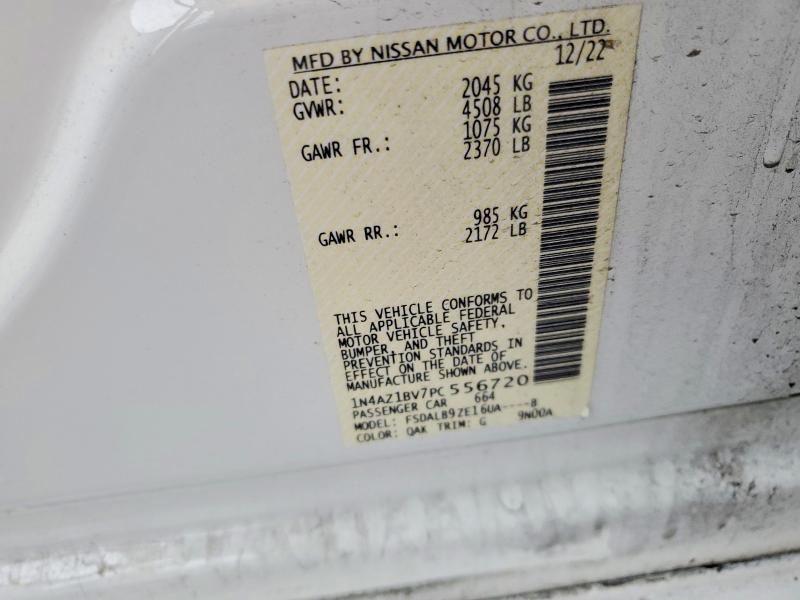 Продаж на аукціоні авто 2023 Nissan Leaf, vin: 1N4AZ1BV7PC556720, номер лоту: 59228106