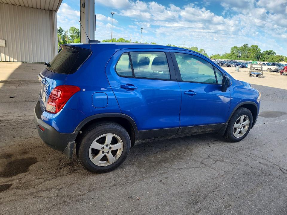 2016 Chevrolet Trax მანქანა იყიდება აუქციონზე, vin: KL7CJNSB5GB565975, აუქციონის ნომერი: 56187146