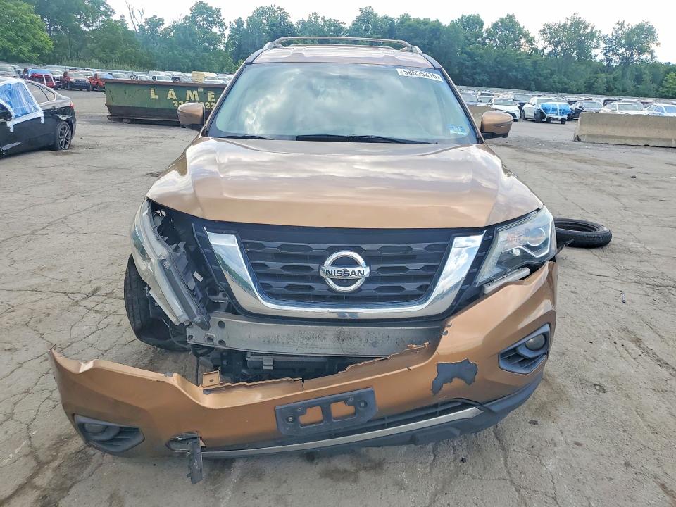2017 Nissan Pathfinder მანქანა იყიდება აუქციონზე, vin: 5N1DR2MM0HC605979, აუქციონის ნომერი: 58555316