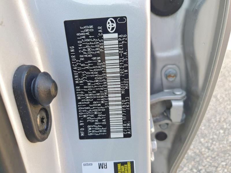 Продаж на аукціоні авто 2022 Toyota Corolla, vin: 5YFEPMAE8NP391785, номер лоту: 57886466