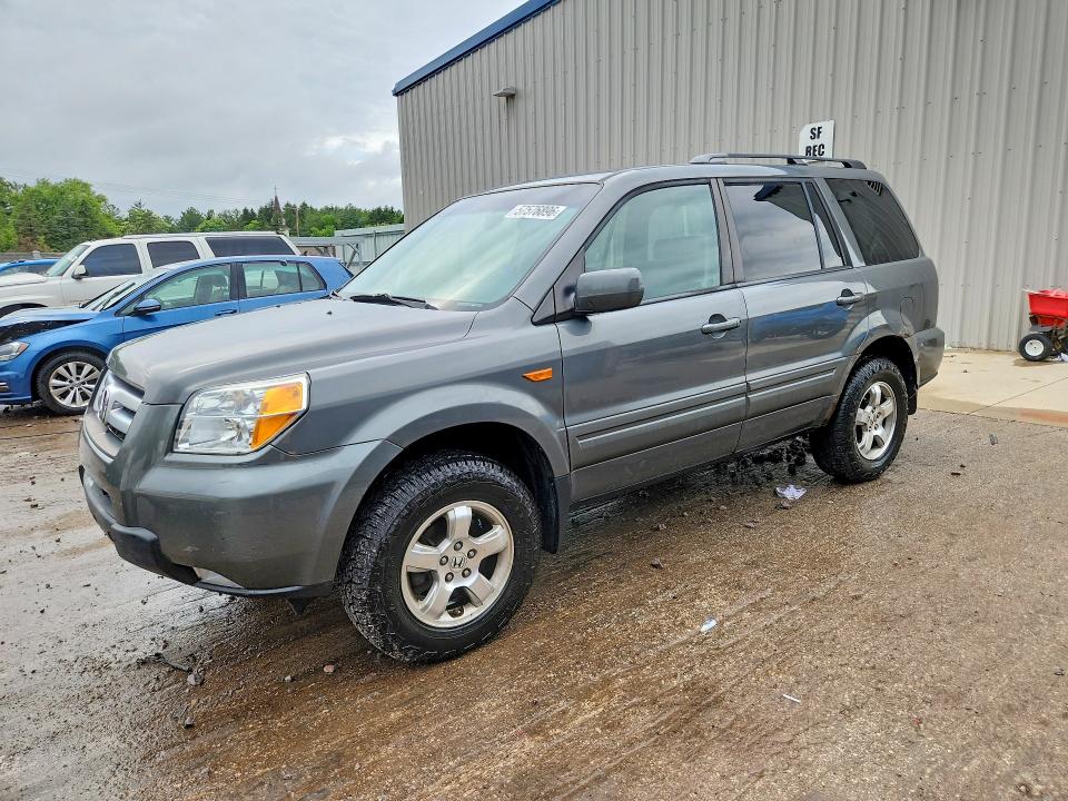2007 Honda Pilot მანქანა იყიდება აუქციონზე, vin: 5FNYF18427B013519, აუქციონის ნომერი: 57576896