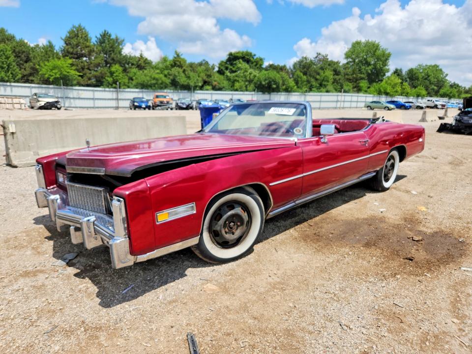 56526776 :رقم المزاد ، 6L67S5Q420413 vin ، 1975 Cadillac Eldorado مزاد بيع