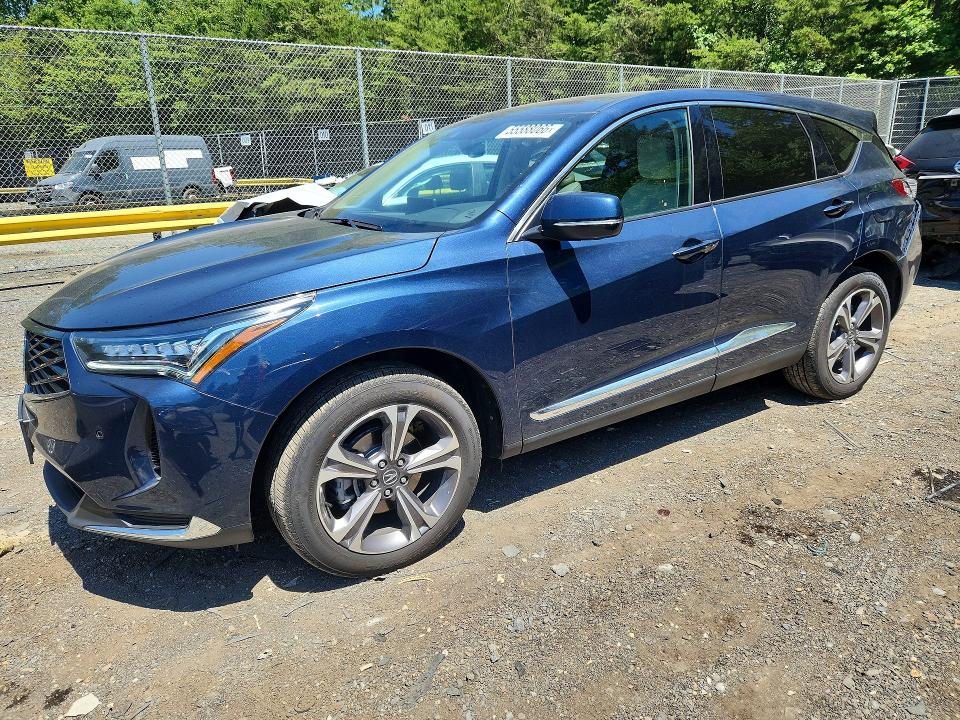 2025 Acura Rdx მანქანა იყიდება აუქციონზე, vin: 5J8TC2H52SL009320, აუქციონის ნომერი: 55588066