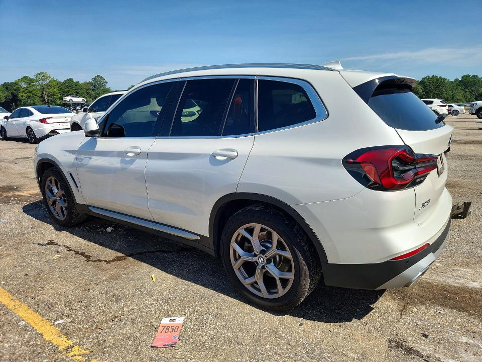58133456 :رقم المزاد ، WBX47DP07NN153532 vin ، 2022 Bmw X3 مزاد بيع