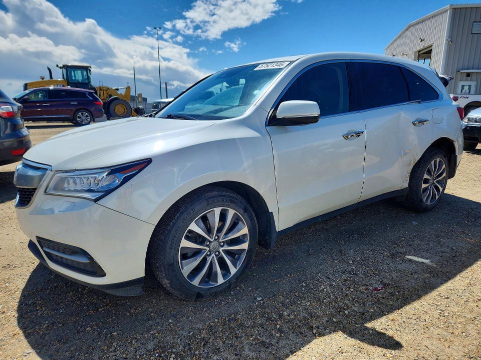 57521346 :رقم المزاد ، 5FRYD4H49GB504711 vin ، 2016 Acura Mdx مزاد بيع