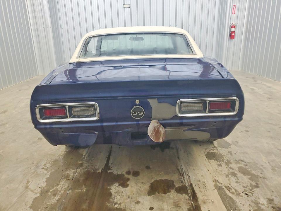 57972436 :رقم المزاد ، 124378N317983 vin ، 1968 Chevrolet Camaro مزاد بيع