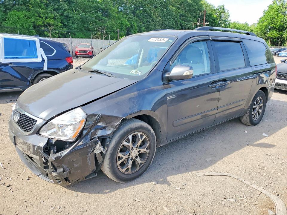 54705536 :رقم المزاد ، KNDMG4C79E6553103 vin ، 2014 Kia Sedona مزاد بيع