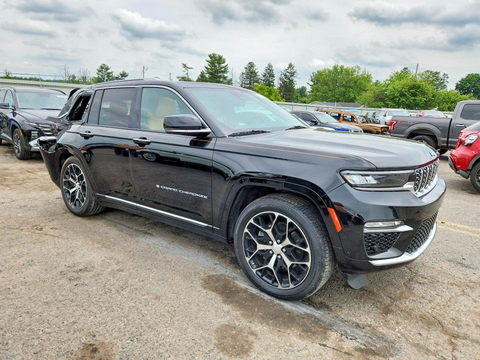 58976926 :رقم المزاد ، 1C4RJYE61N8725230 vin ، 2022 Jeep Grand Cherokee مزاد بيع