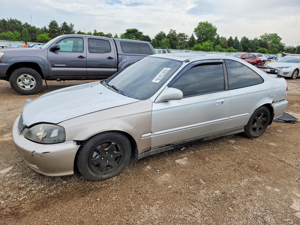 2000 Honda Civic მანქანა იყიდება აუქციონზე, vin: 1HGEJ8141YL047455, აუქციონის ნომერი: 55973416