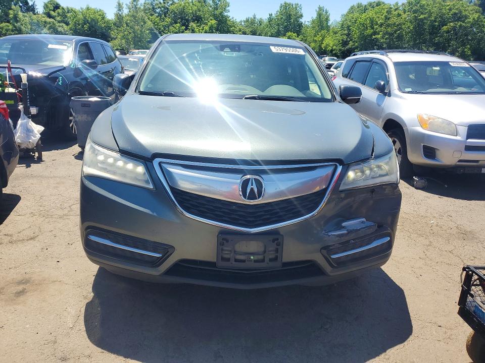 Продажа на аукционе авто 2015 Acura Mdx, vin: 5FRYD4H49FB011819, номер лота: 53795506
