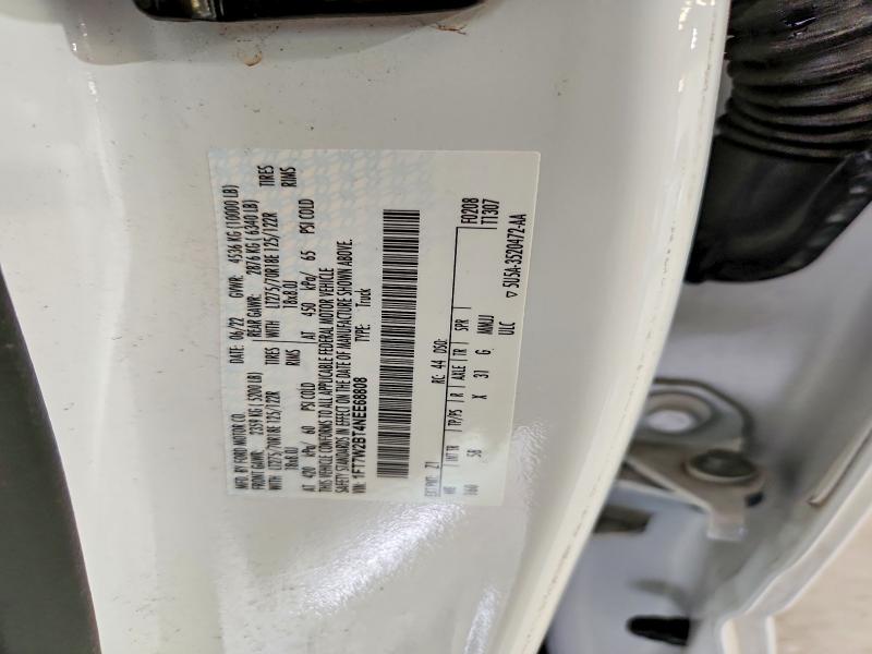 58487406 :رقم المزاد ، 1FT7W2BT4NEE68808 vin ، 2022 Ford F-250 Super Duty مزاد بيع