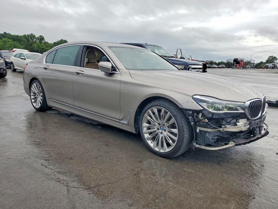 Продаж на аукціоні авто 2017 Bmw 750, vin: WBA7F2C52HG421878, номер лоту: 58091646