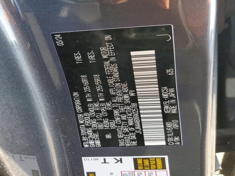 Aukcja sprzedaży 2024 Lexus Rz, vin: JTJAAAABXRA025788, numer aukcji: 59274116