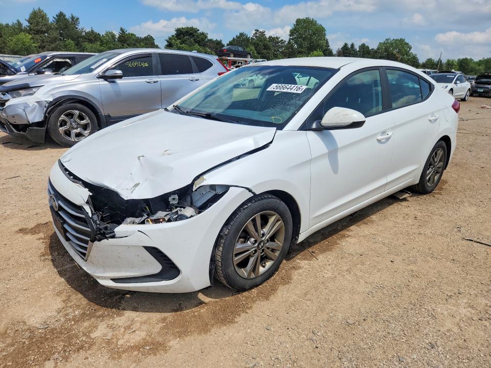 2018 Hyundai Elantra მანქანა იყიდება აუქციონზე, vin: 5NPD84LF4JH340287, აუქციონის ნომერი: 56664416