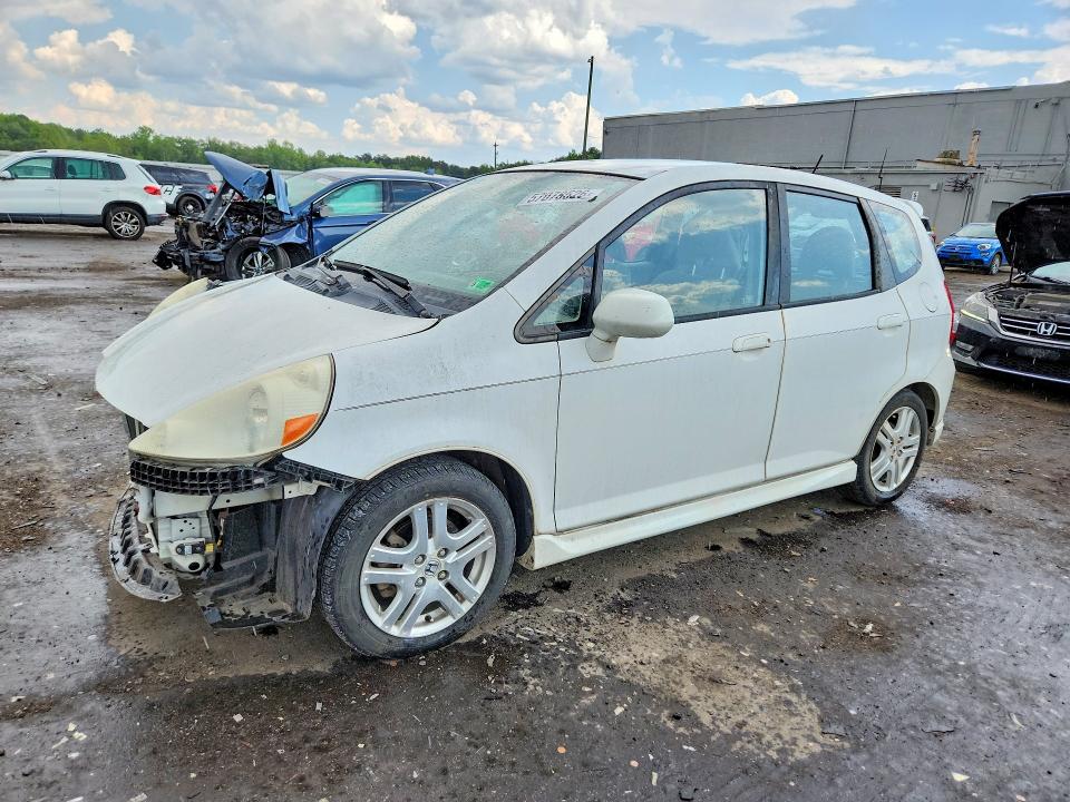 57078526 :رقم المزاد ، JHMGD38627S029123 vin ، 2007 Honda Fit مزاد بيع