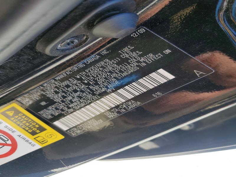 Продажа на аукционе авто 2010 Lexus Rx, vin: 2T2BK1BA9AC042393, номер лота: 55406866