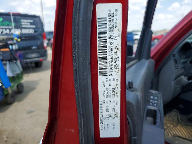 56221296 :رقم المزاد ، 1C4PJMAKXCW123051 vin ، 2012 Jeep Liberty مزاد بيع