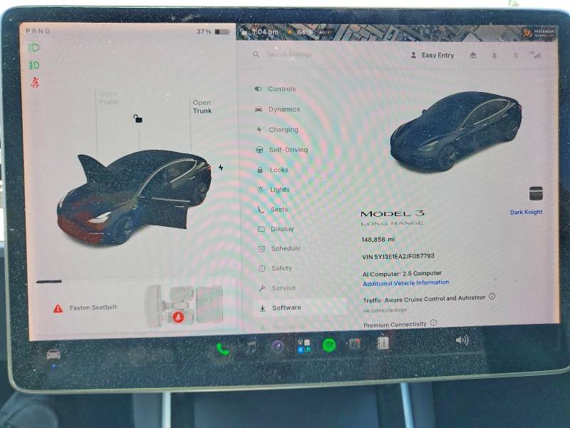 Продаж на аукціоні авто 2018 Tesla Model 3, vin: 5YJ3E1EA2JF057793, номер лоту: 56618596