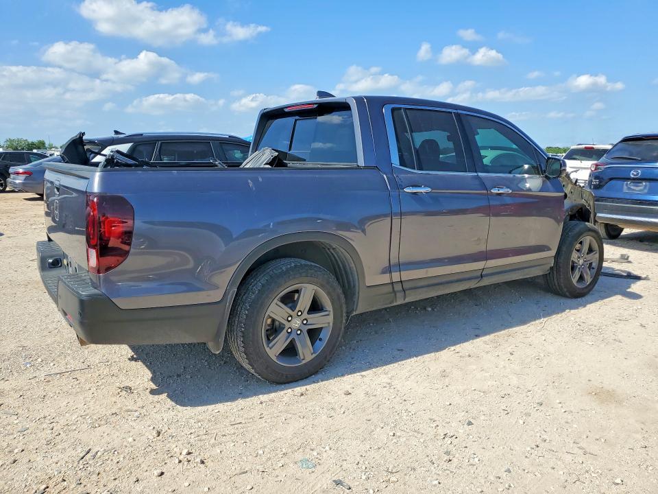 57500566 :رقم المزاد ، 5FPYK3F79NB009430 vin ، 2022 Honda Ridgeline مزاد بيع